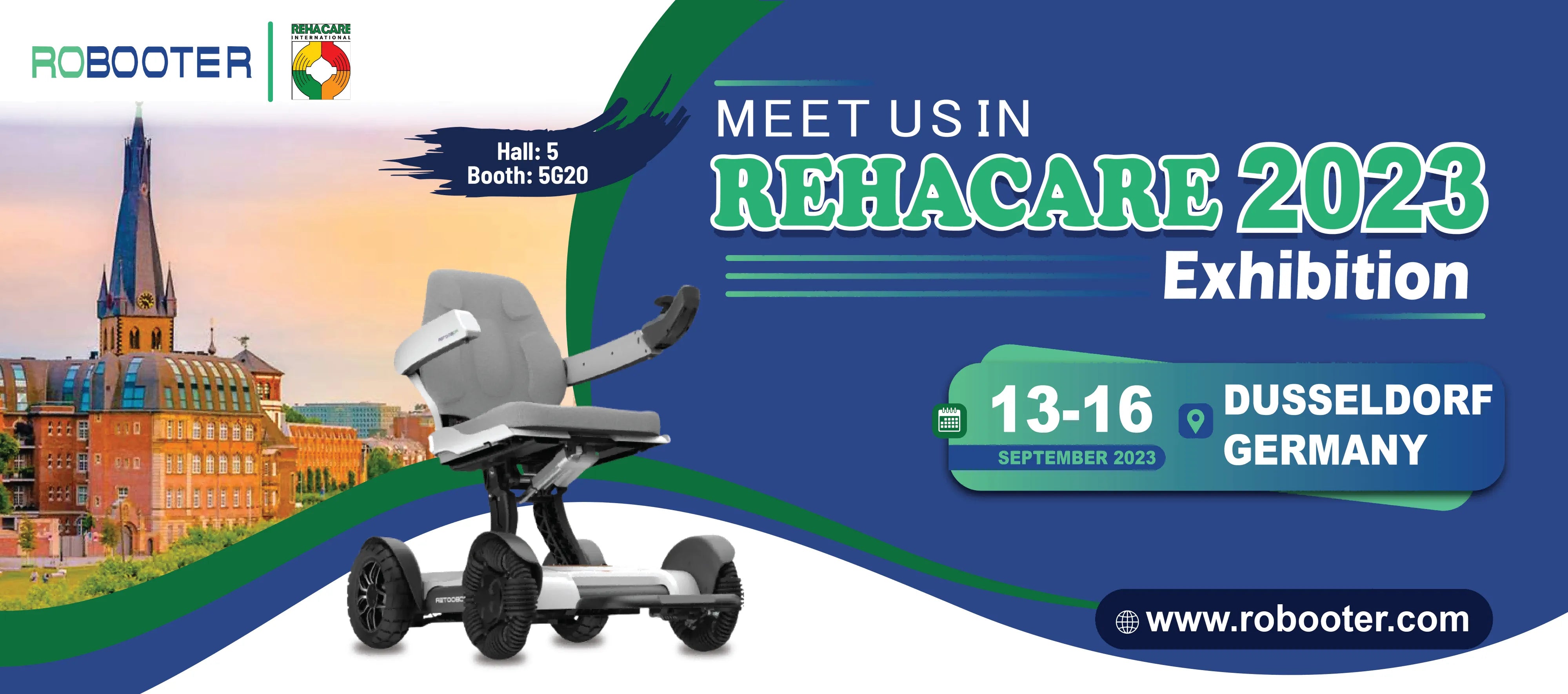 ROBOOTER AT REHACARE EXPO 2023