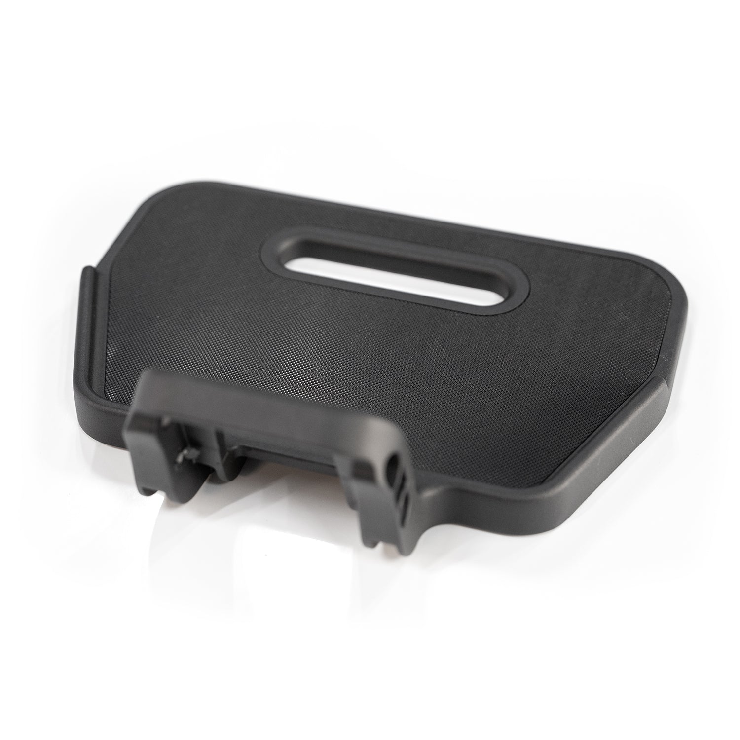 Extended footrest platform with mounting hardware