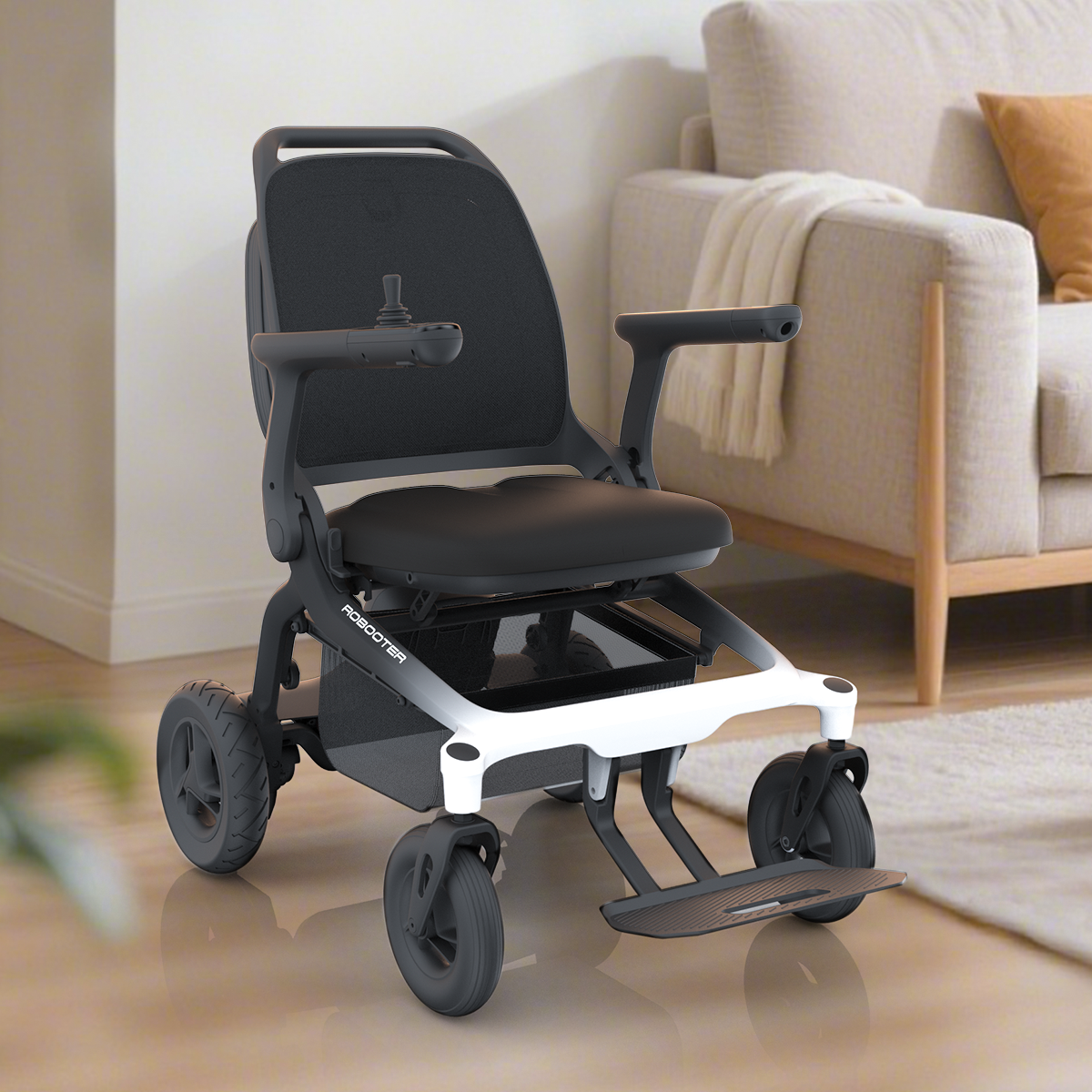 folding electric lightweight wheelchair