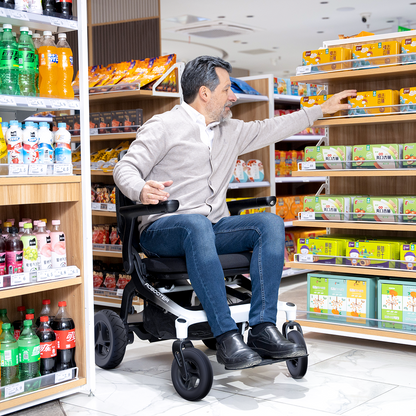 foldable electric wheelchair
