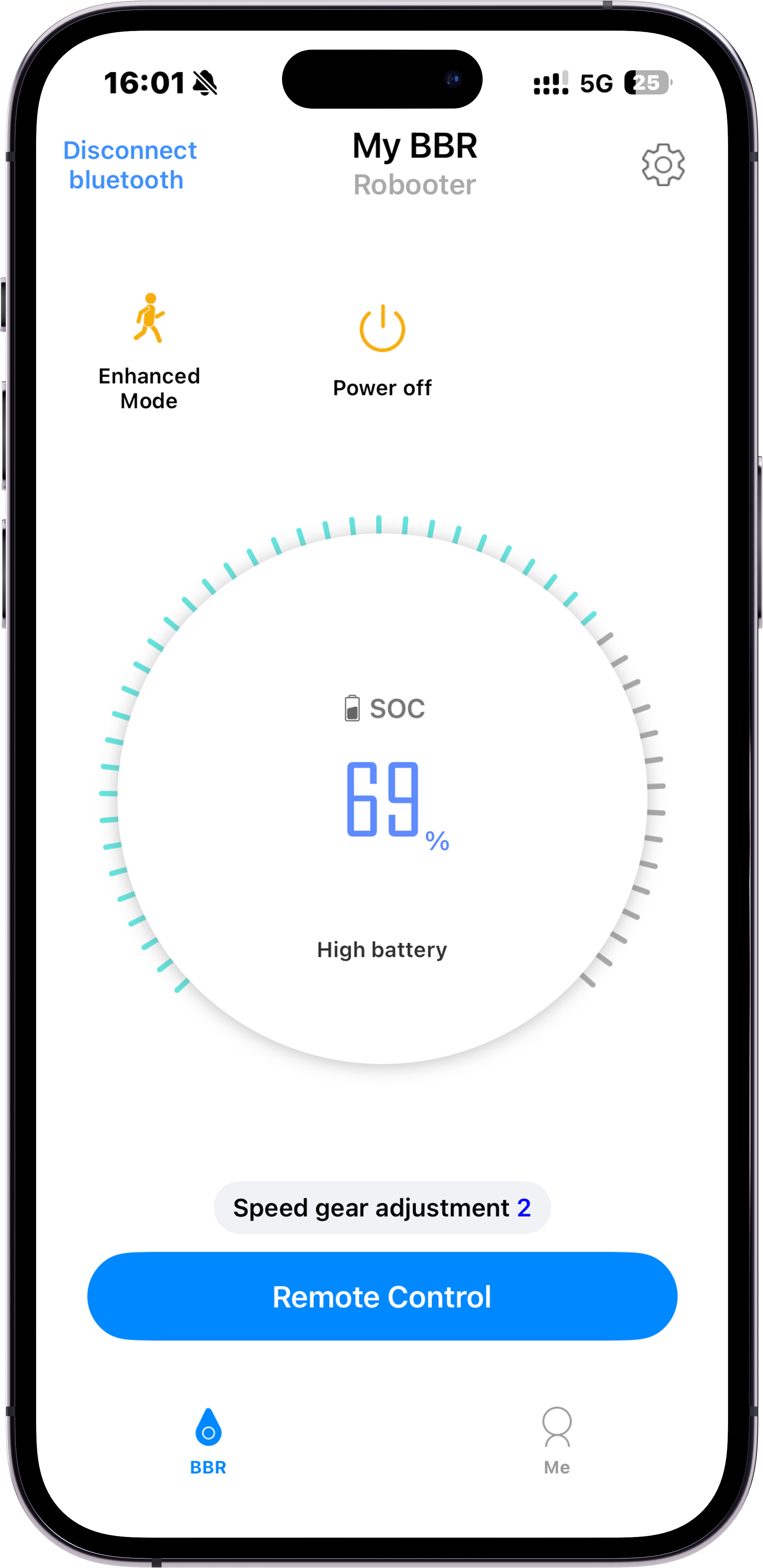 Robooter APP- APP setting