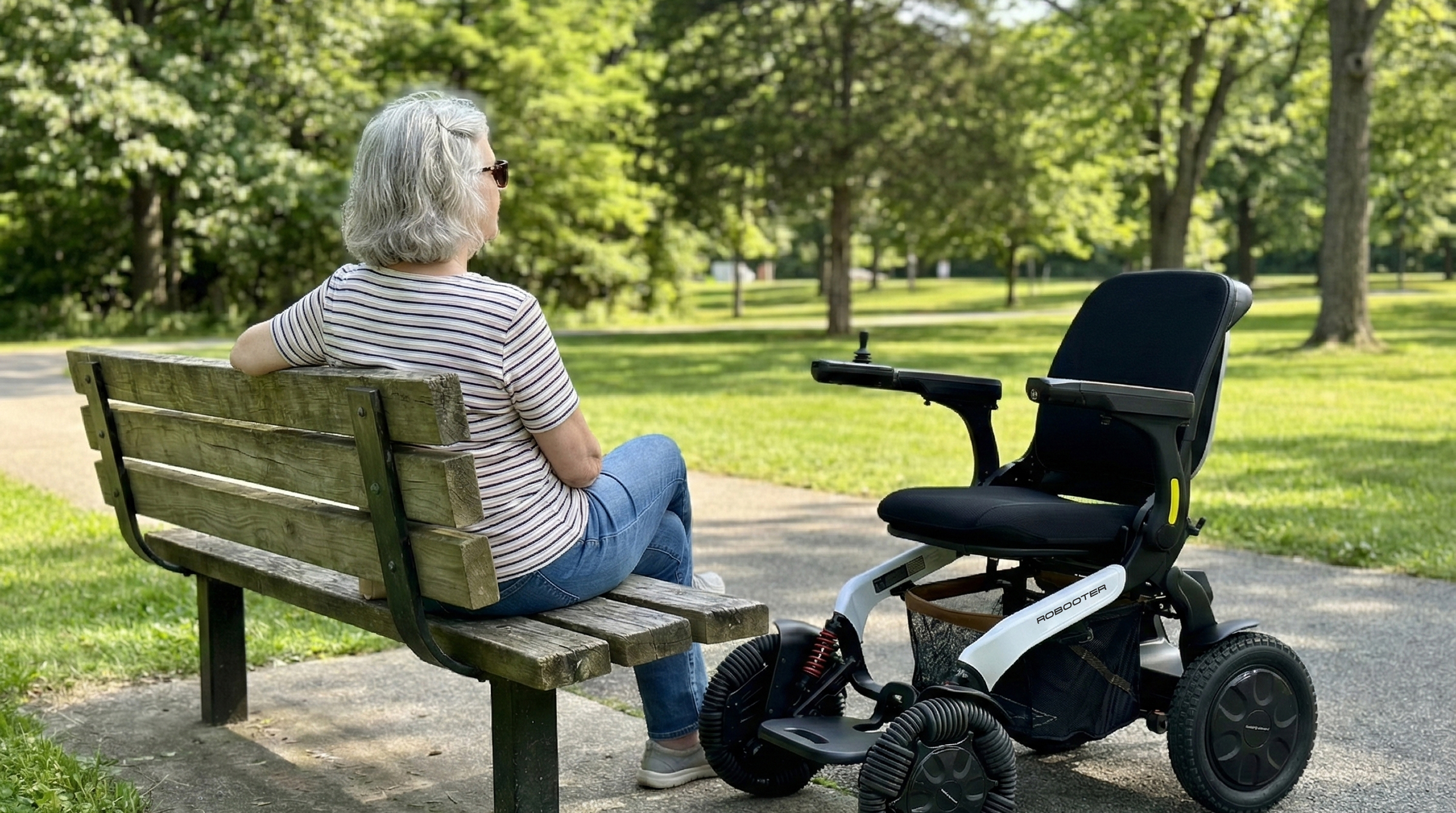 Parks & Outdoor Paths scene for Robooter E60 pro