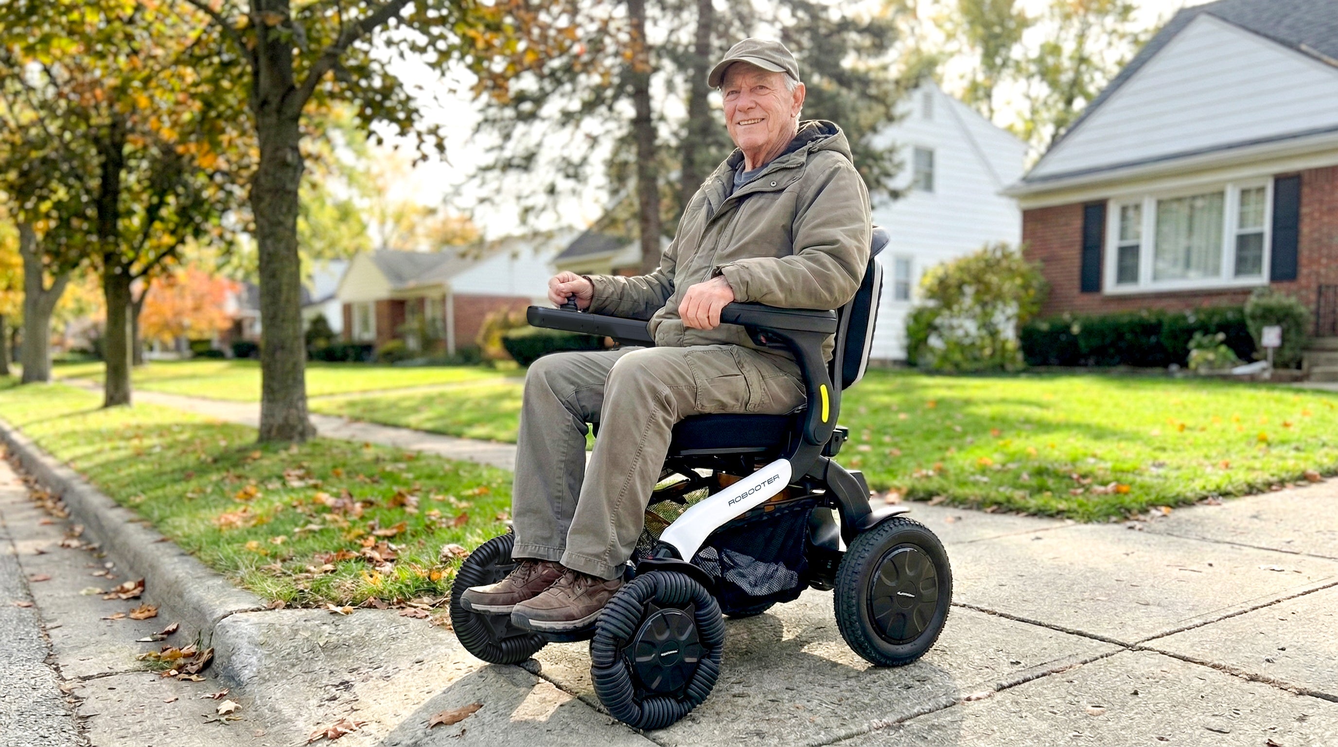 Neighborhood Sidewalks Robooter E60 Pro