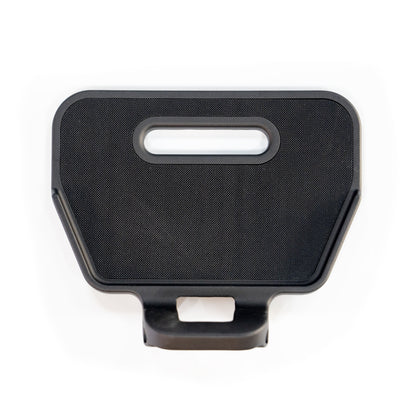 Large footrest accessory set for power wheelchair
