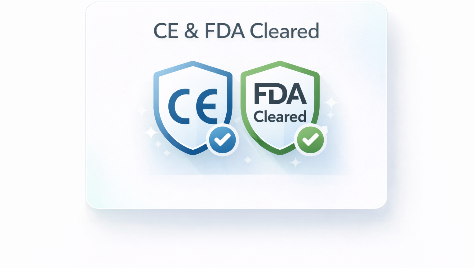 CE & FDA Cleared